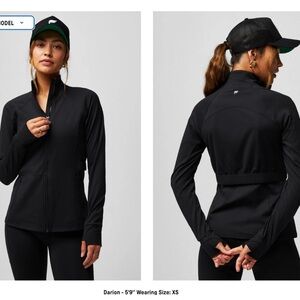 Fabletics Women's Black Utility Jacket